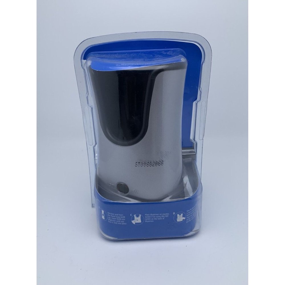 Lysol No-Touch Automatic Hand Soap Dispenser Silver - New